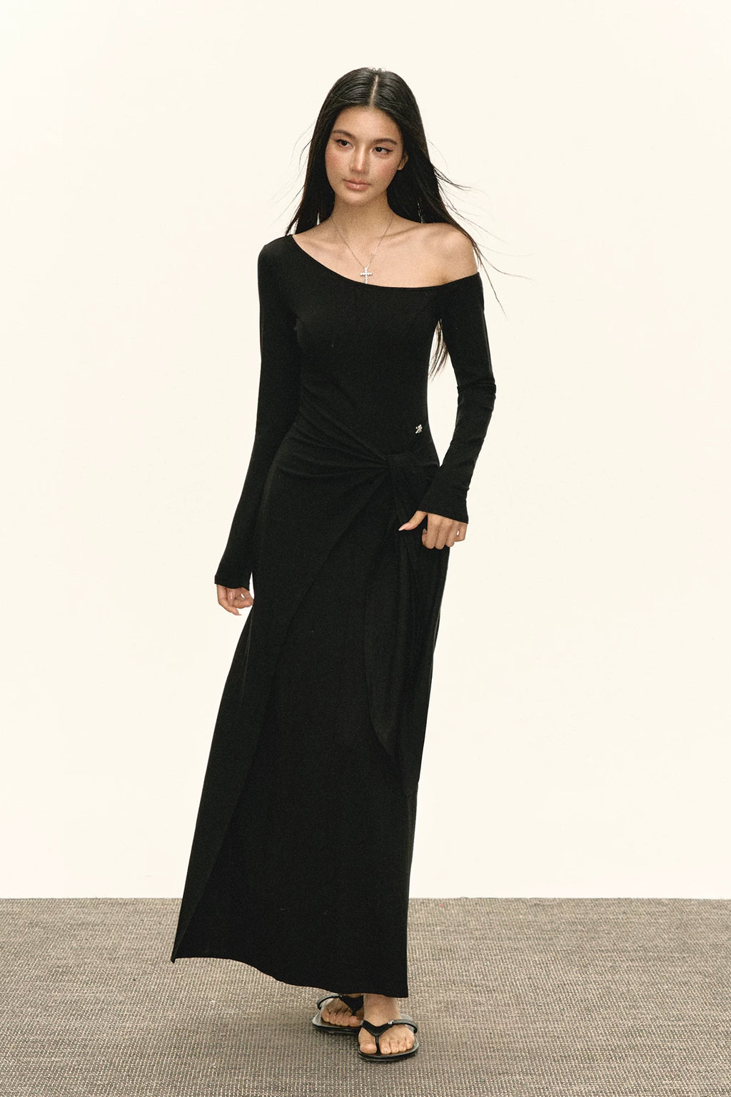 Ariseism Retro Temperament Slim Dress