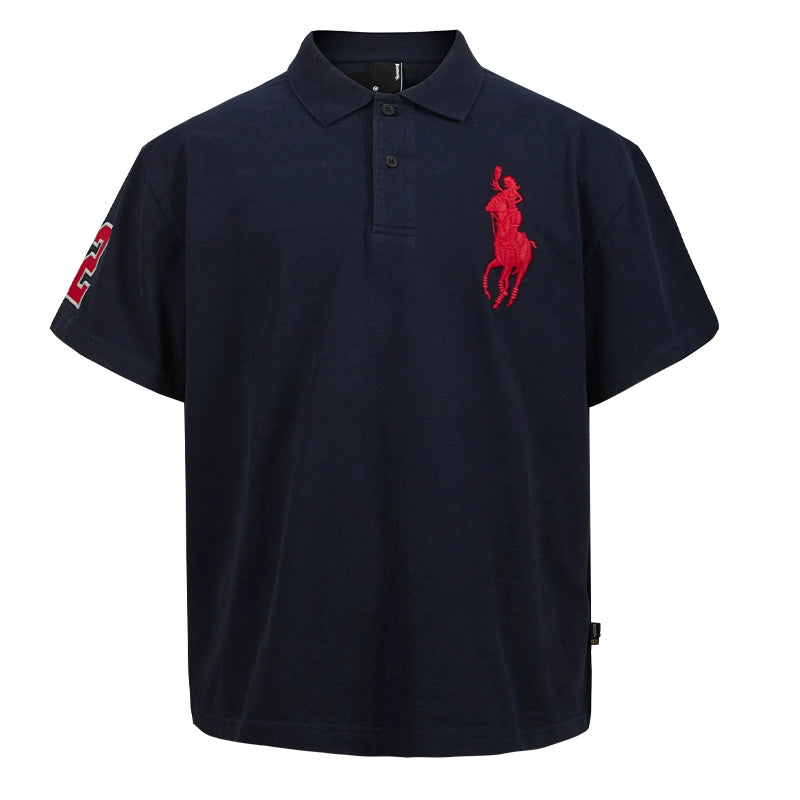 Remedy lapel short-sleeved Polo