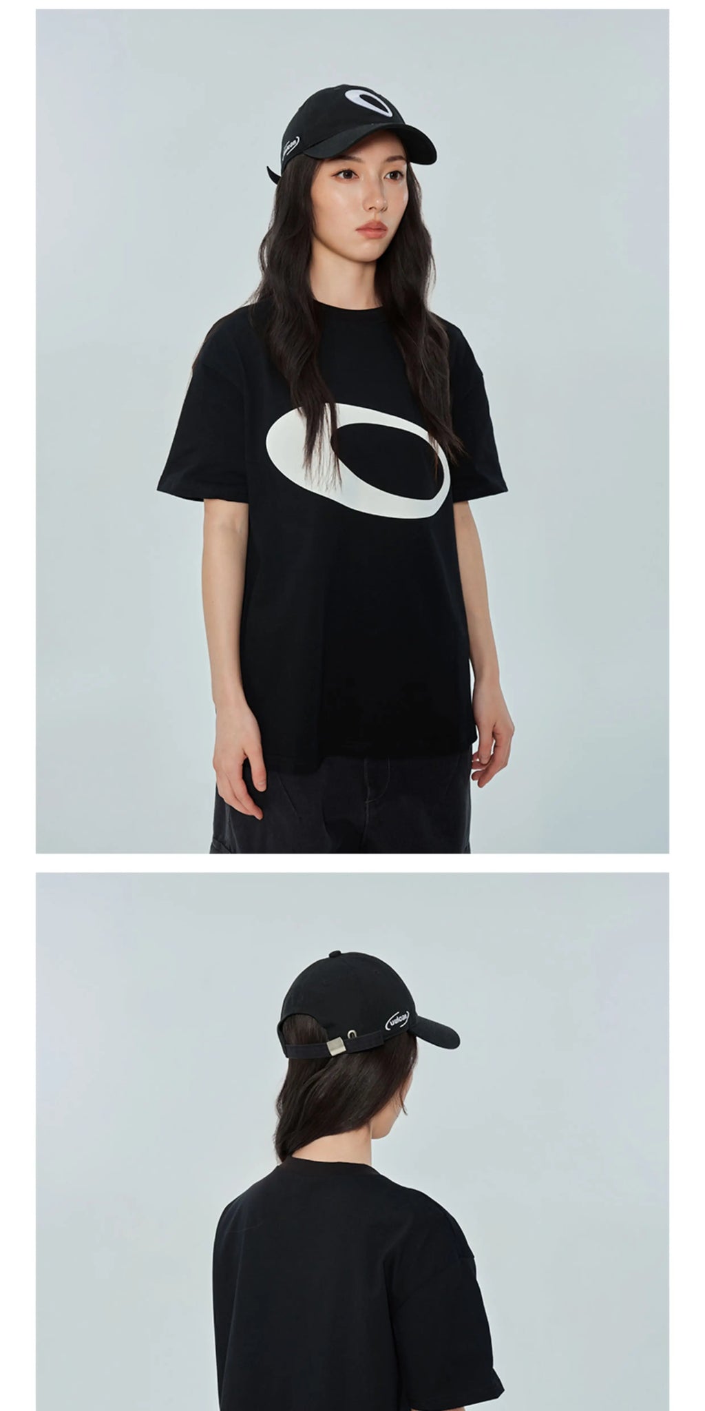 VULCAN Color Matching Printing Loose Round Neck Tee