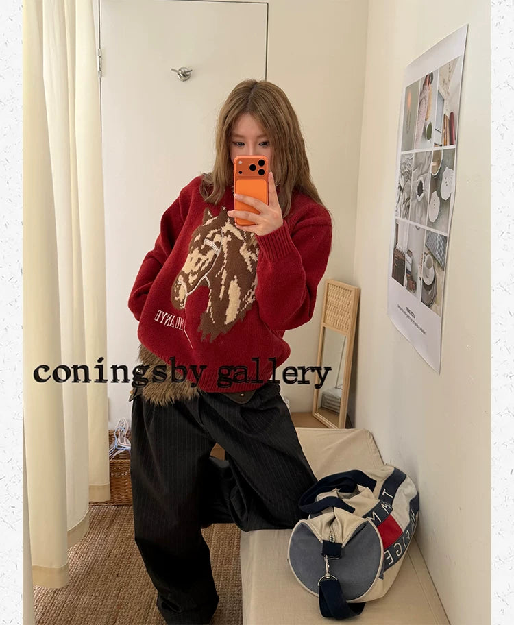 CCYE Lazy Premium Exterior Knitted Sweater