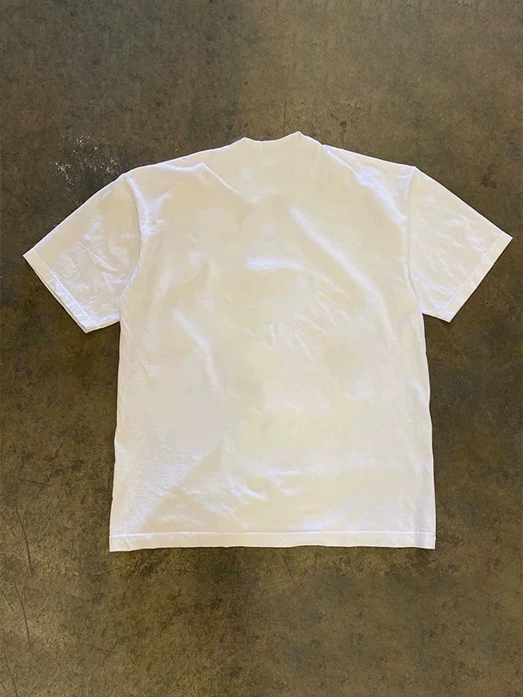 UPUPXIA Tomato Print Loose Tee
