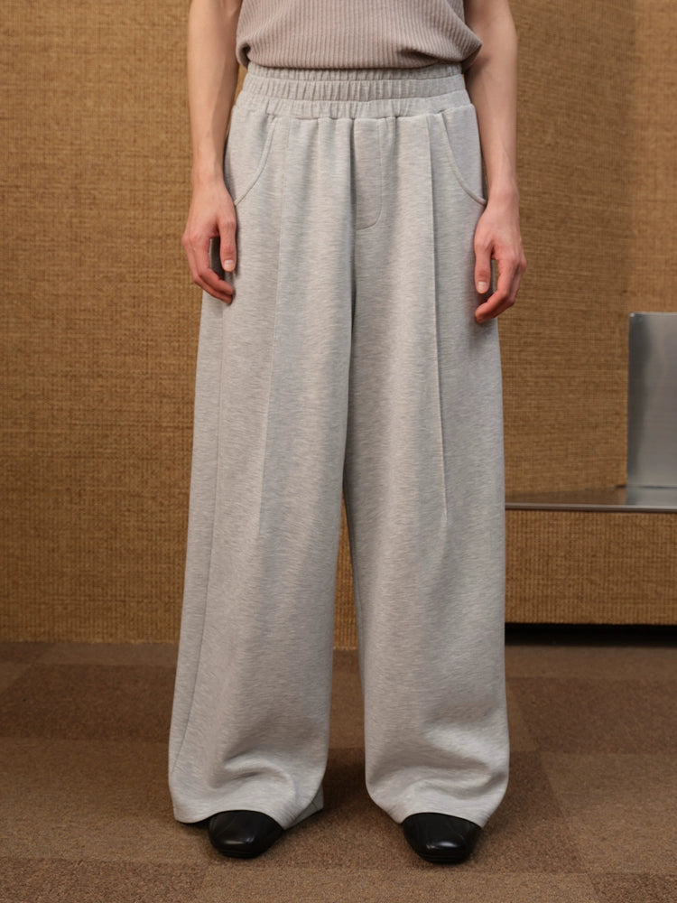 JCAESAR Soft Waxy Soft Straight Loose Sweatpants