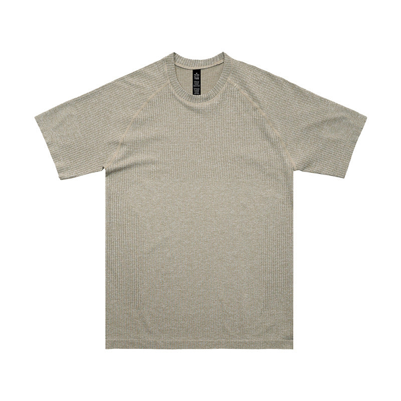 Unf Quick Drying Antibacterial Moisture Absorption Seamless Jacquard Tee