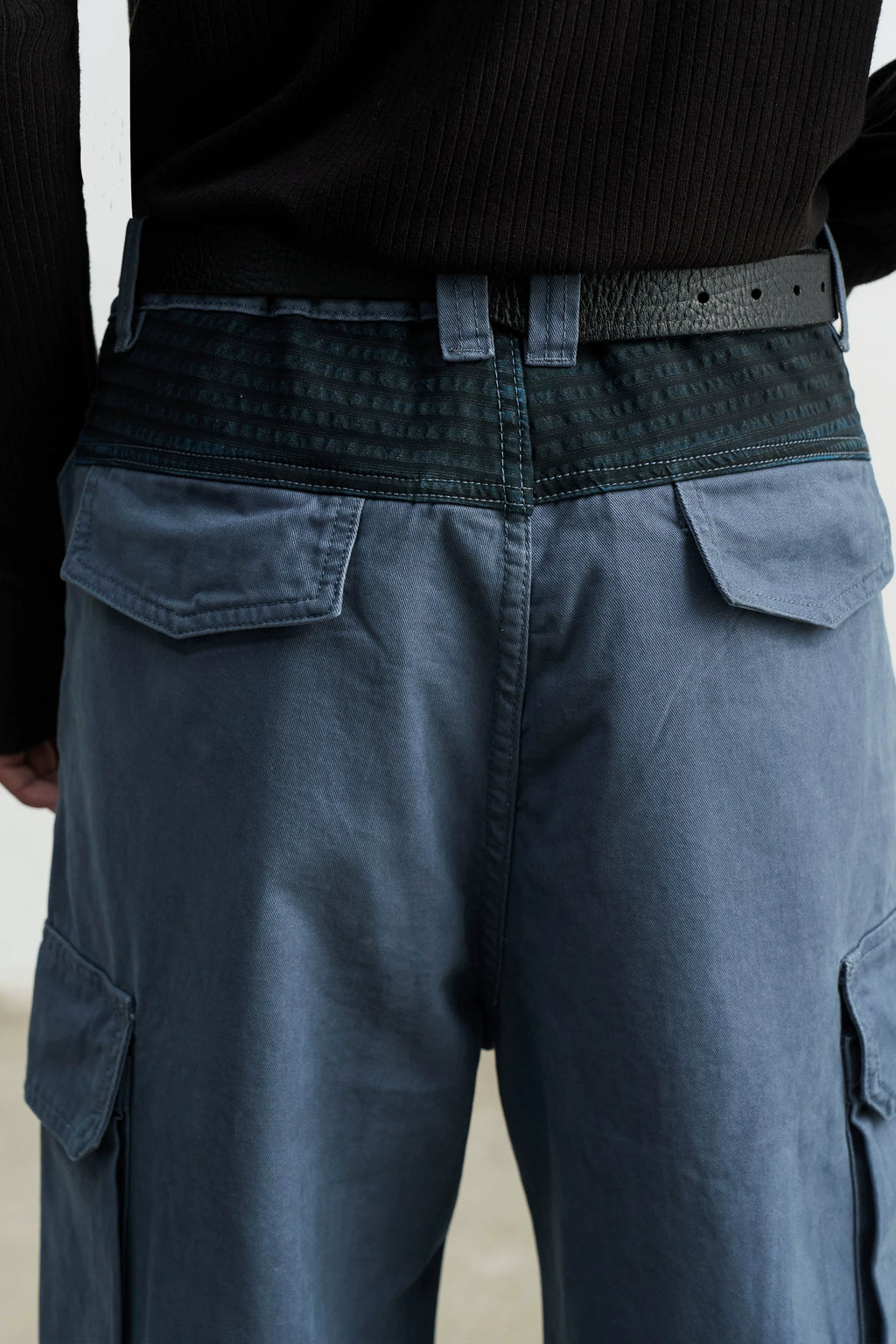 SOUTHFISH Loose Straight and High Casual Trousers