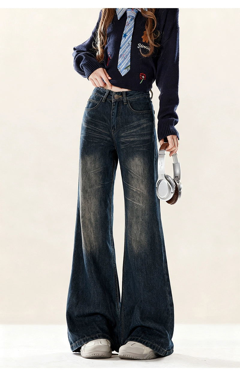 ZRSEE Vintage High Waist Jeans