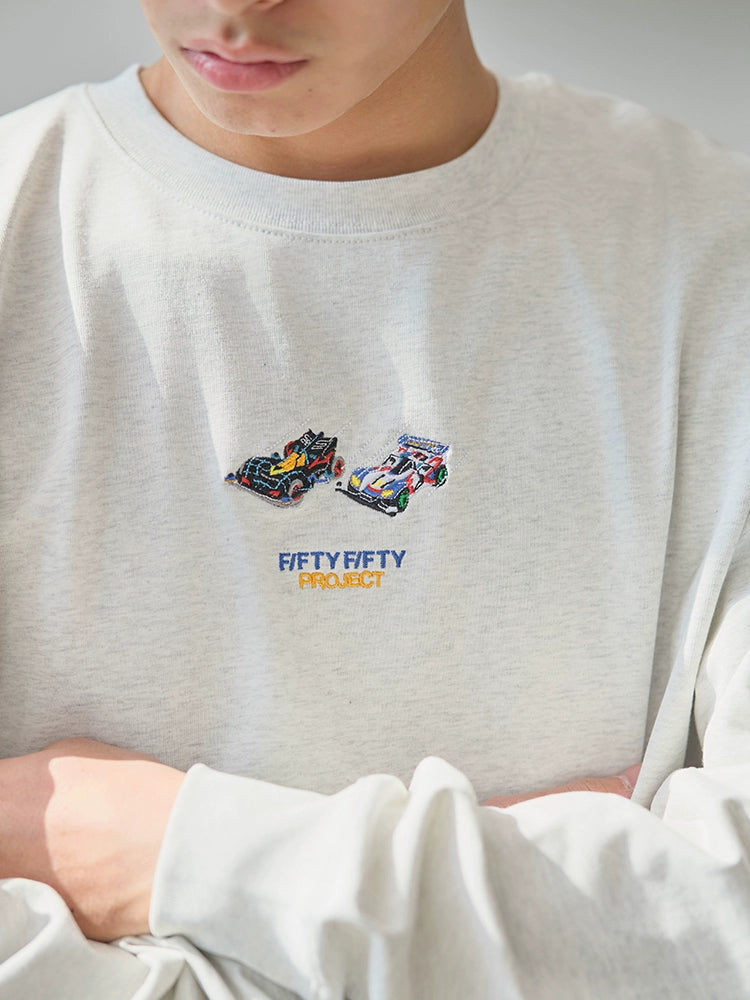Battles Classic Animated Embroidery Long Sleeve