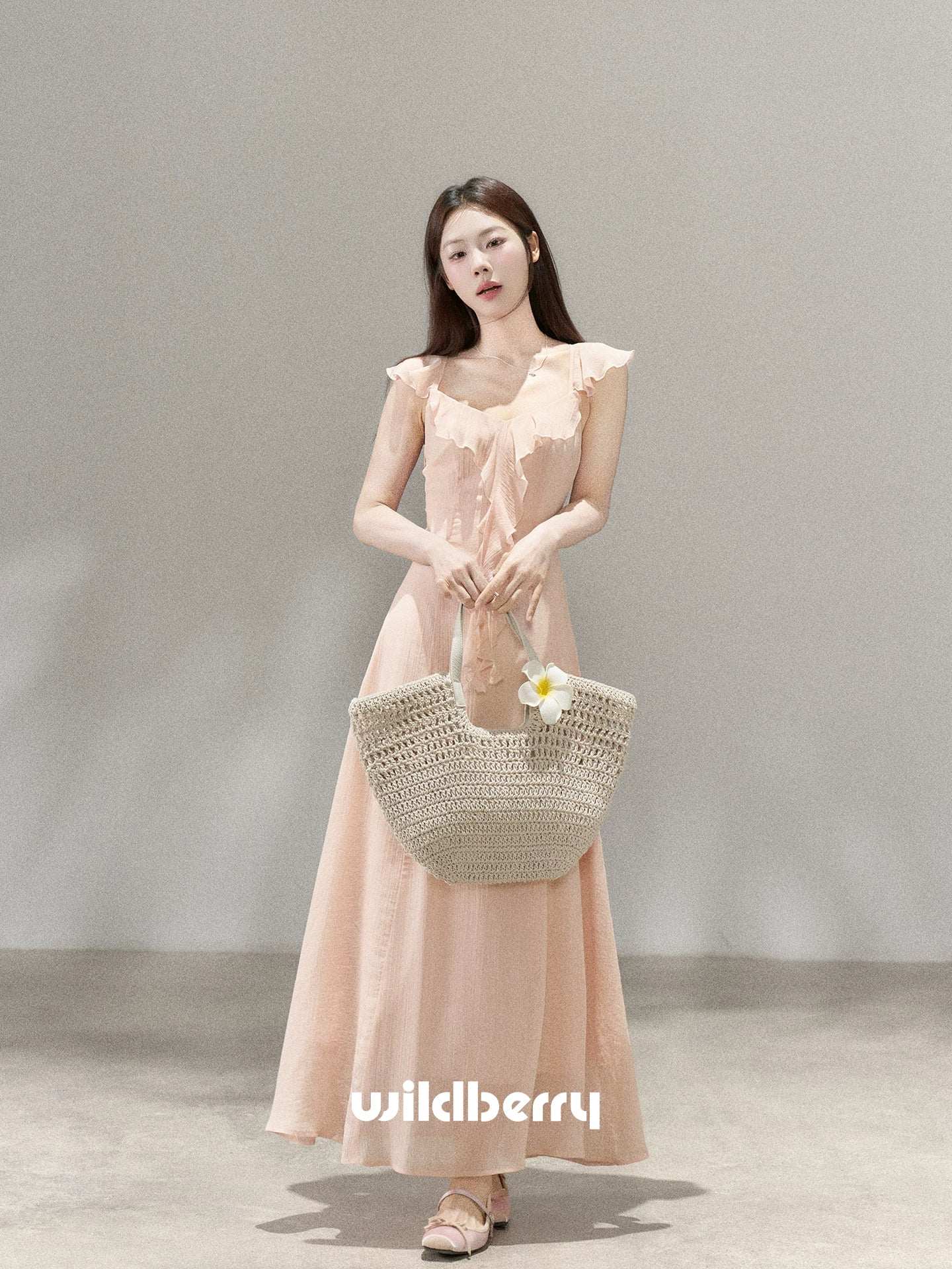 Wildberry Gentle Waist Temperament Dress