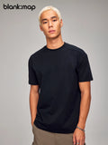Blank Map Shoulder Cool Loose Tee