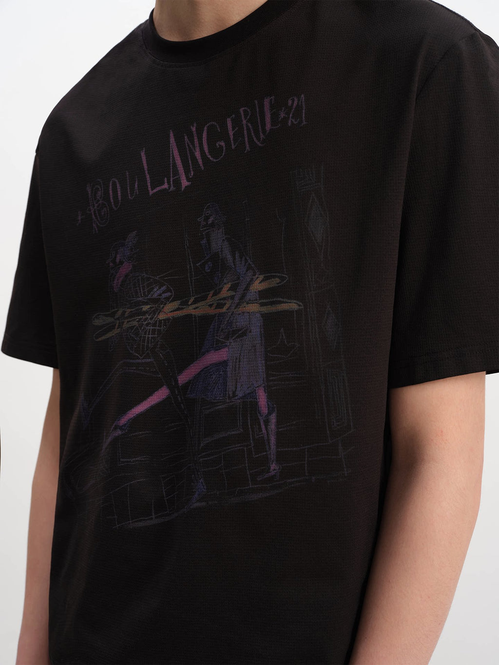 JCAESAR Retro Loose Casual Tee