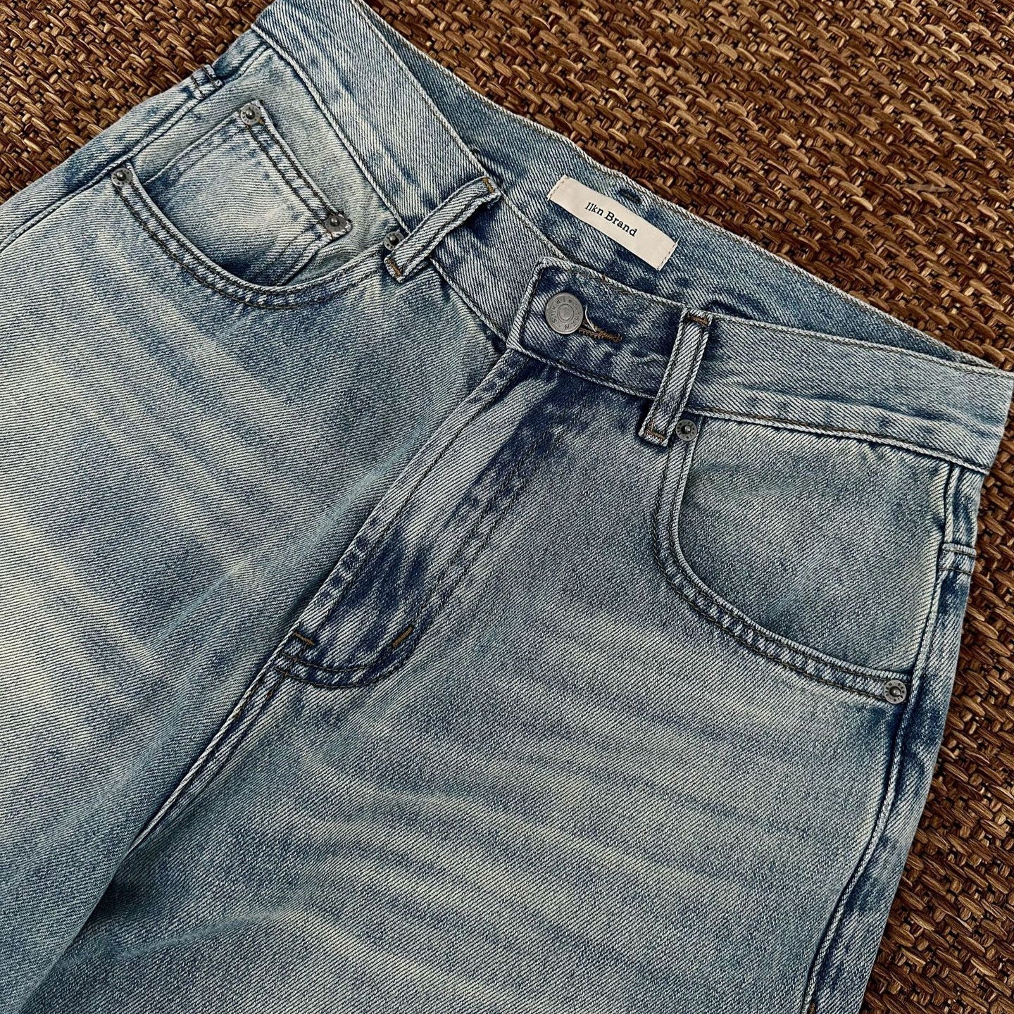 11KN Vintage Loose Casual Straight-leg Jeans