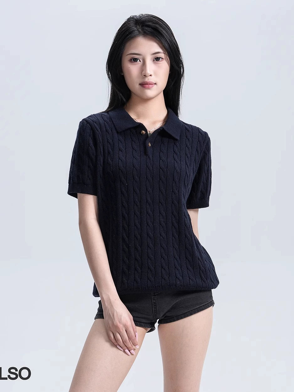 SEE ALSO Lazy Versatile Business Twist Polo Shirt