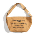 Madden Vintage Large Capacity Crossbody Letter Canvas Bag