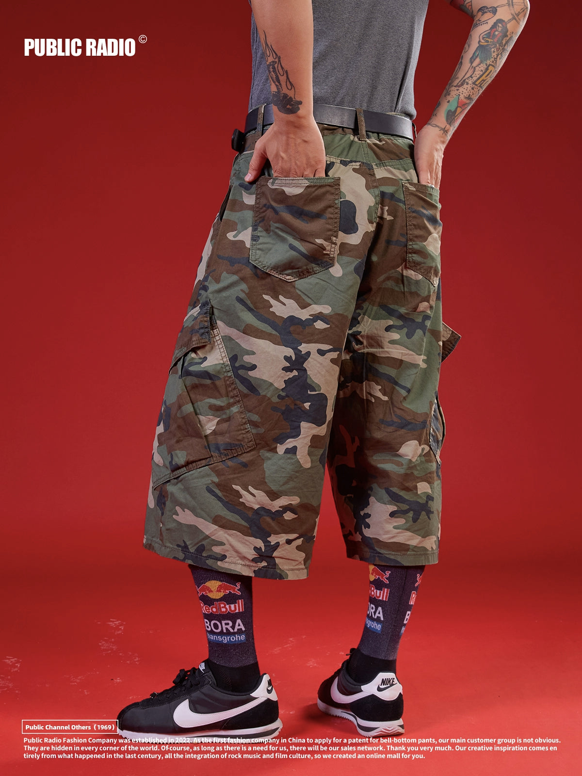 PUBLICRADIO Vintage Heavy Industry Street Combat Pants
