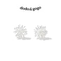 DODOGOGO Fireworks Light Luxury High-end Earrings