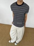 Chein Skin-friendly and Breathable Simple Crew Neck Tee