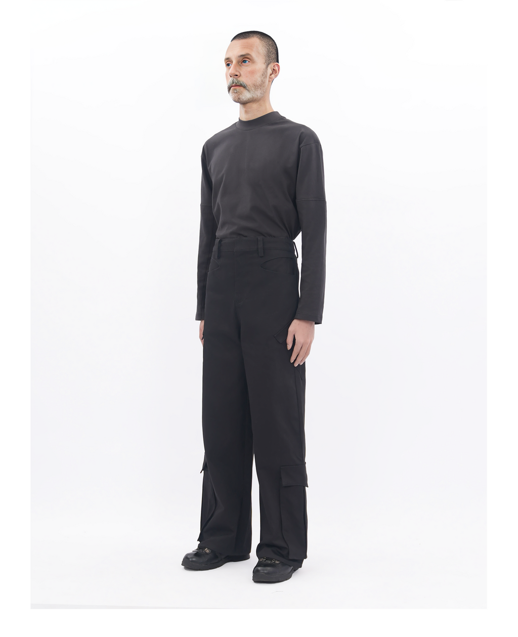 ETHEREAL PRODUCTION Three-dimensional Multi-pocket Straight Overalls