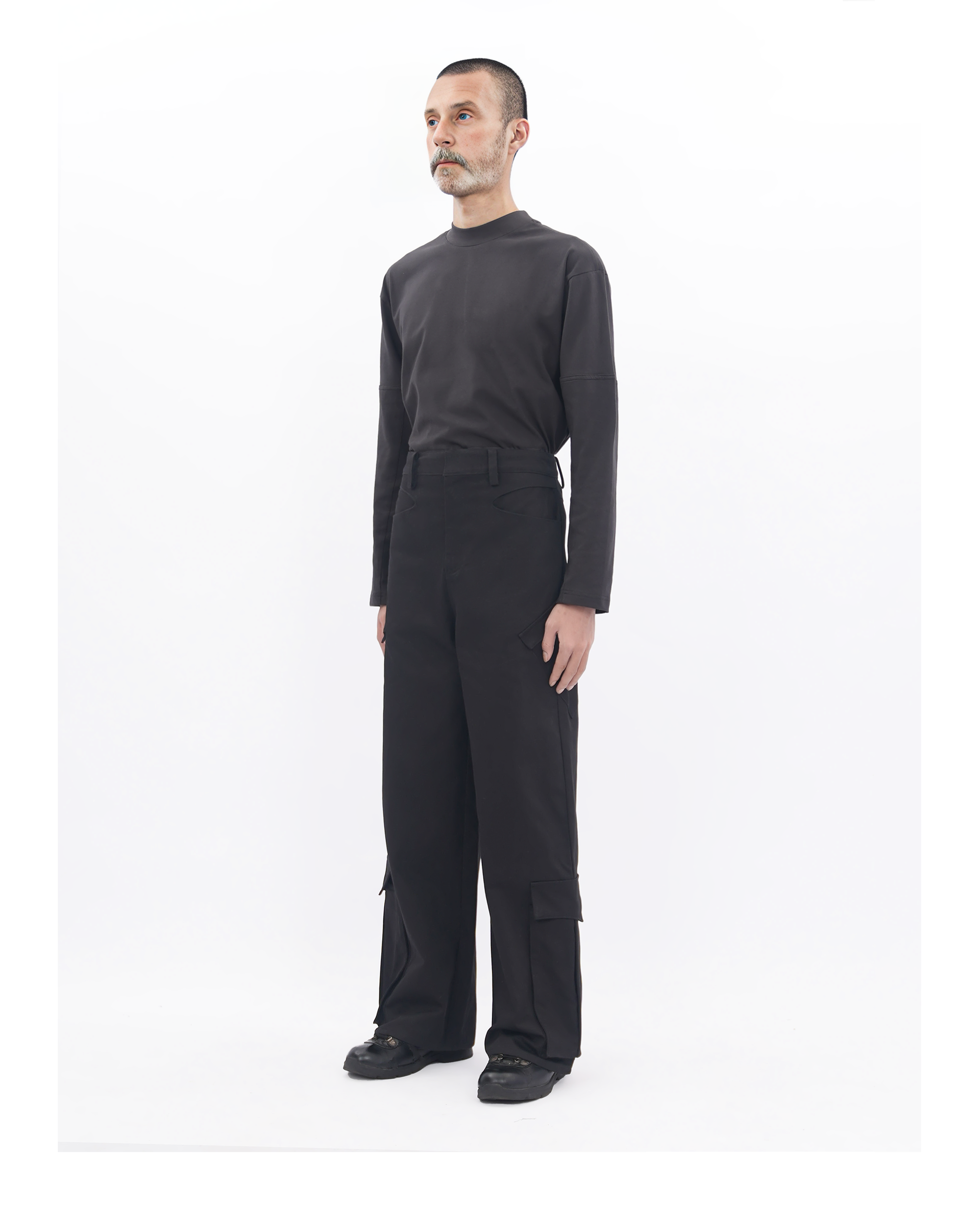 ETHEREAL PRODUCTION Three-dimensional Multi-pocket Straight Overalls