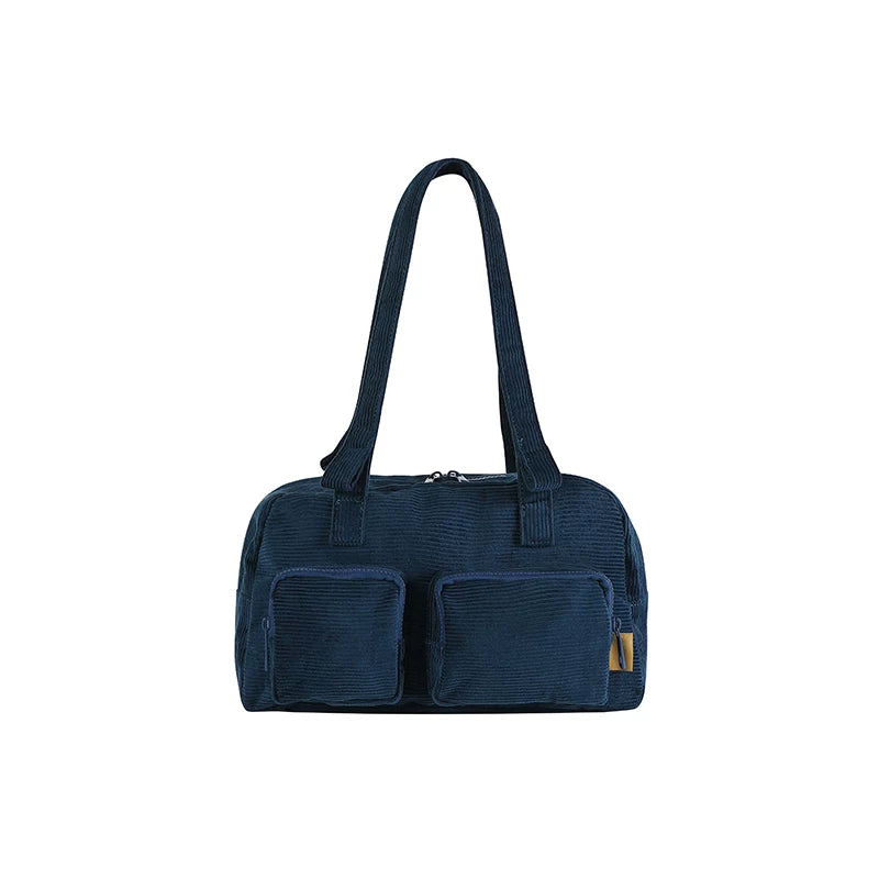CryingCenter Corduroy Shoulder Underarm Bag