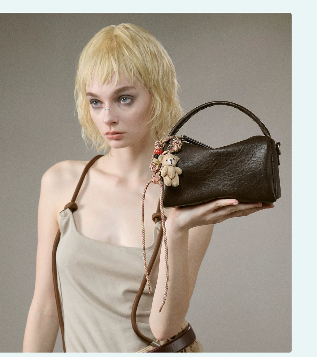 JACD Crossbody Premium Pillow Bag Portable Boston Bag