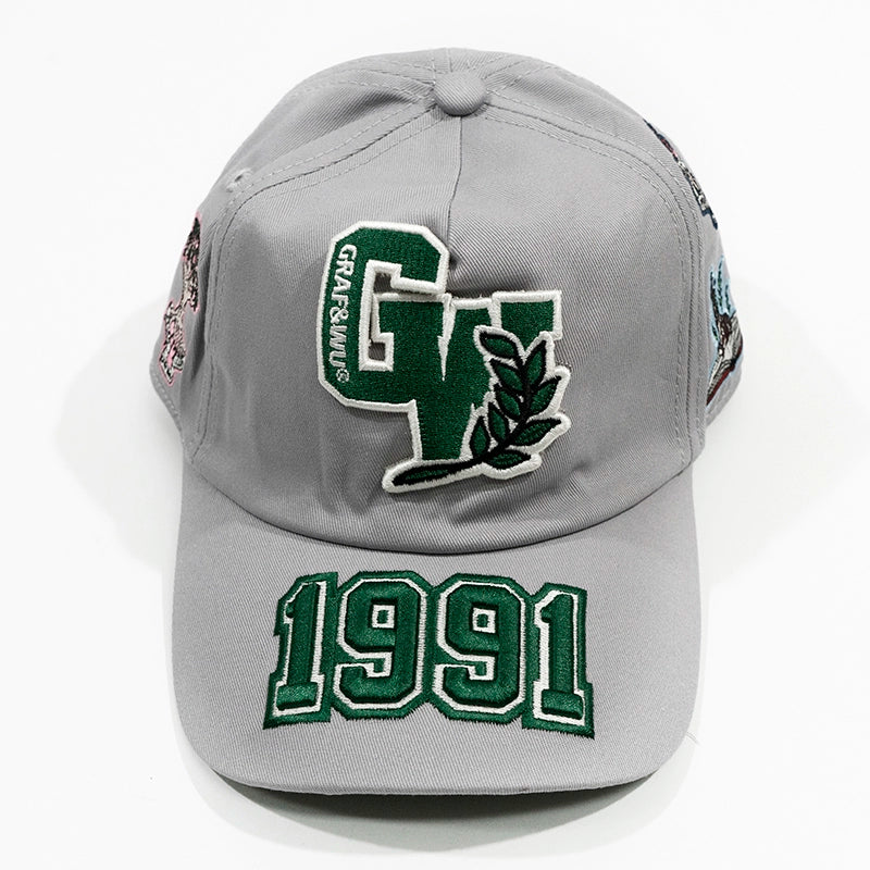 GRAF Heavy Three-dimensional Embroidered Badge Baseball Cap