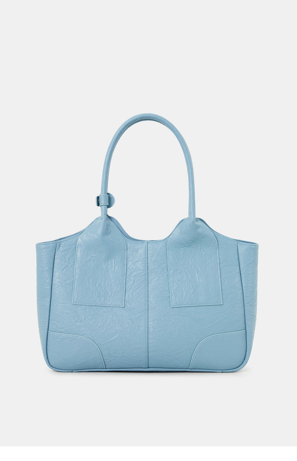 DirtySix Yuri Big Cow Split Leather Tote retro-patterned cowhide large-capacity Bag