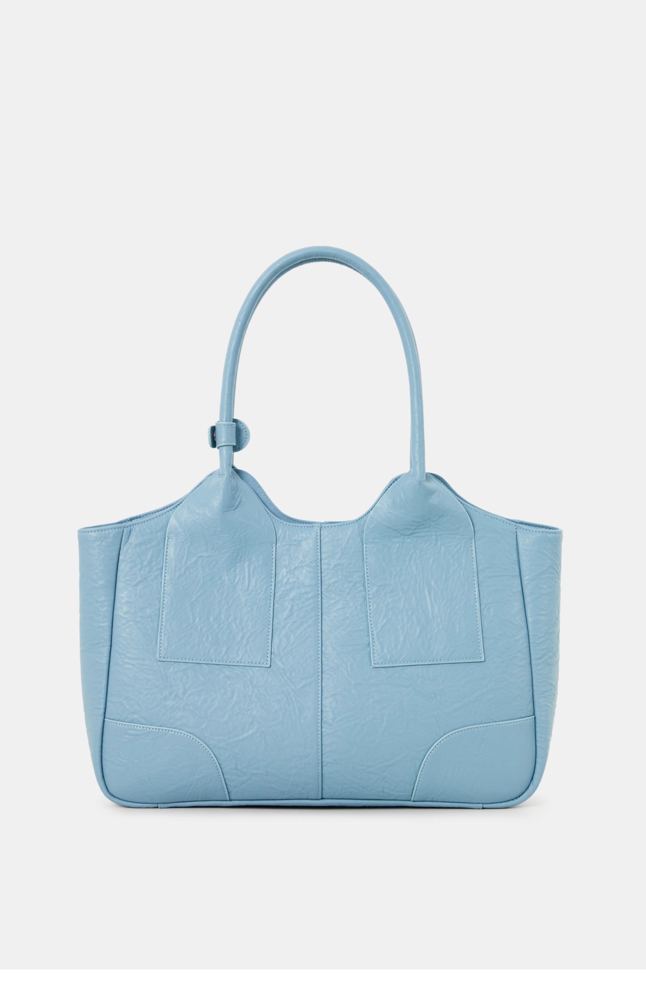 DirtySix Yuri Big Cow Split Leather Tote retro-patterned cowhide large-capacity Bag