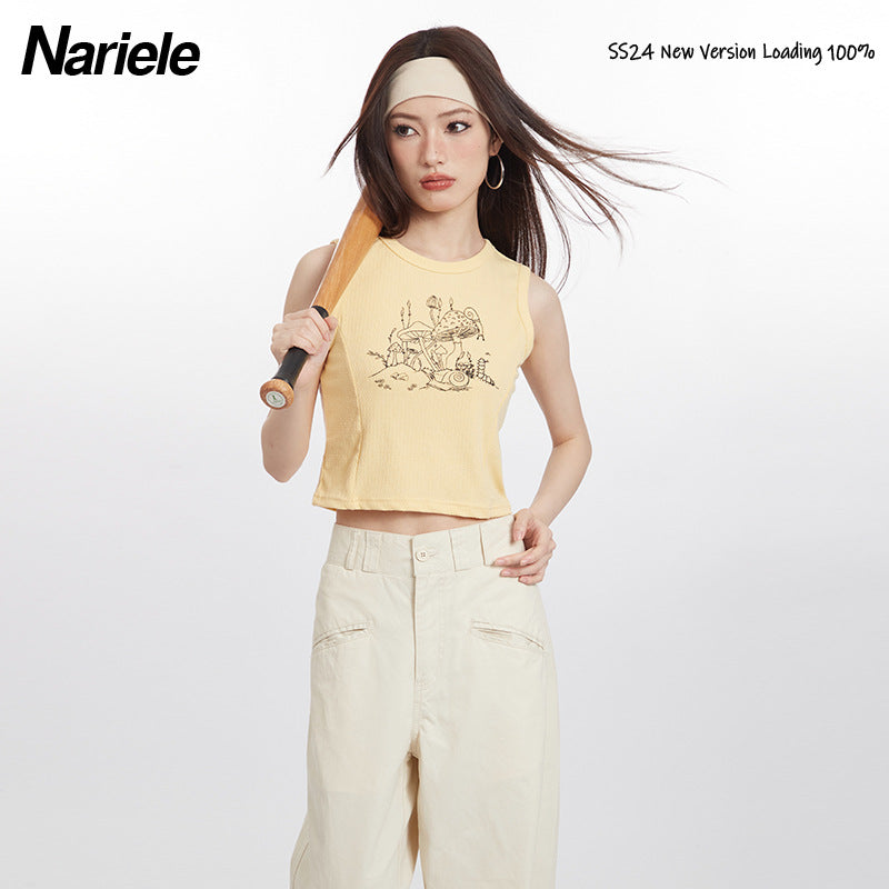 Nariele  Pure Want To Slim The Body with A Sling Inside