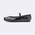 GU Strap Flat Heel Ballet Shoes
