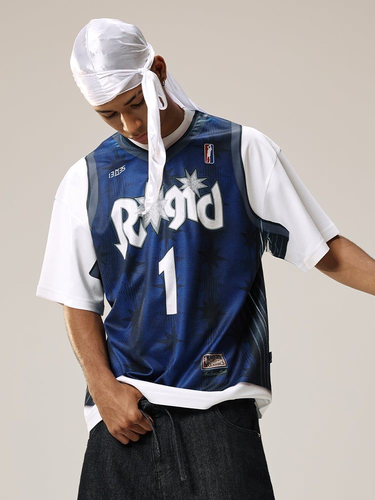 Remedy Magic McGrady digital printing loose jersey Tee