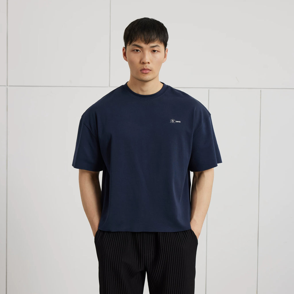 AFTERGLOW Soft Waxy Breathable Casual TEE