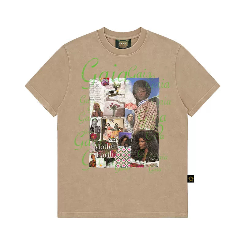 MMBBT Figure Print Front Shoulder Short Tee
