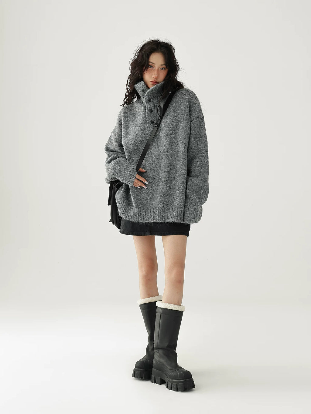 Acestudios Simple Soft Thickened Turtleneck