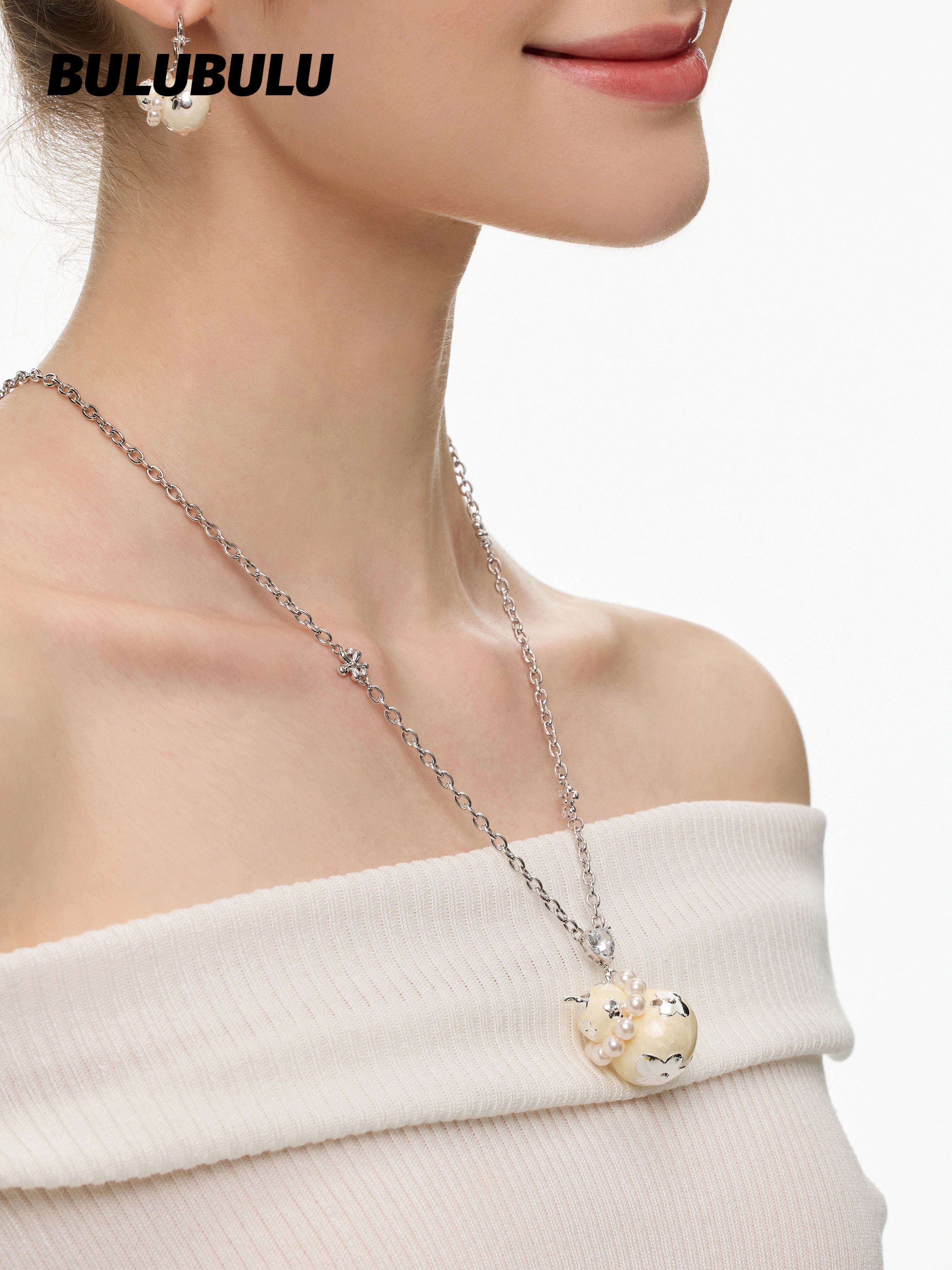 BULUBULU New Chinese Gourd Long Necklace