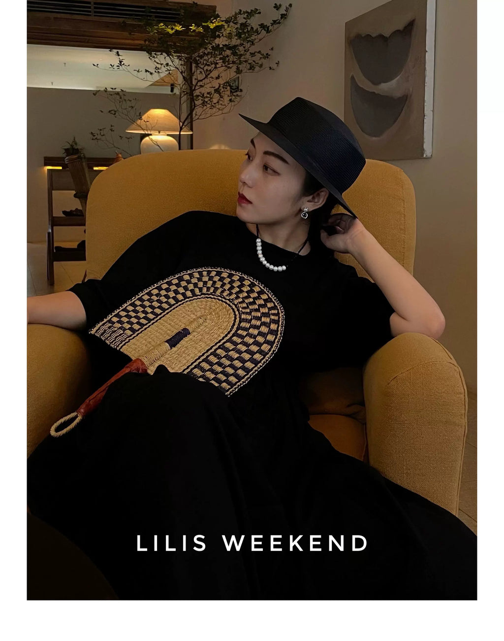 Lilis Weekend Splicing Natural Pearl Necklace