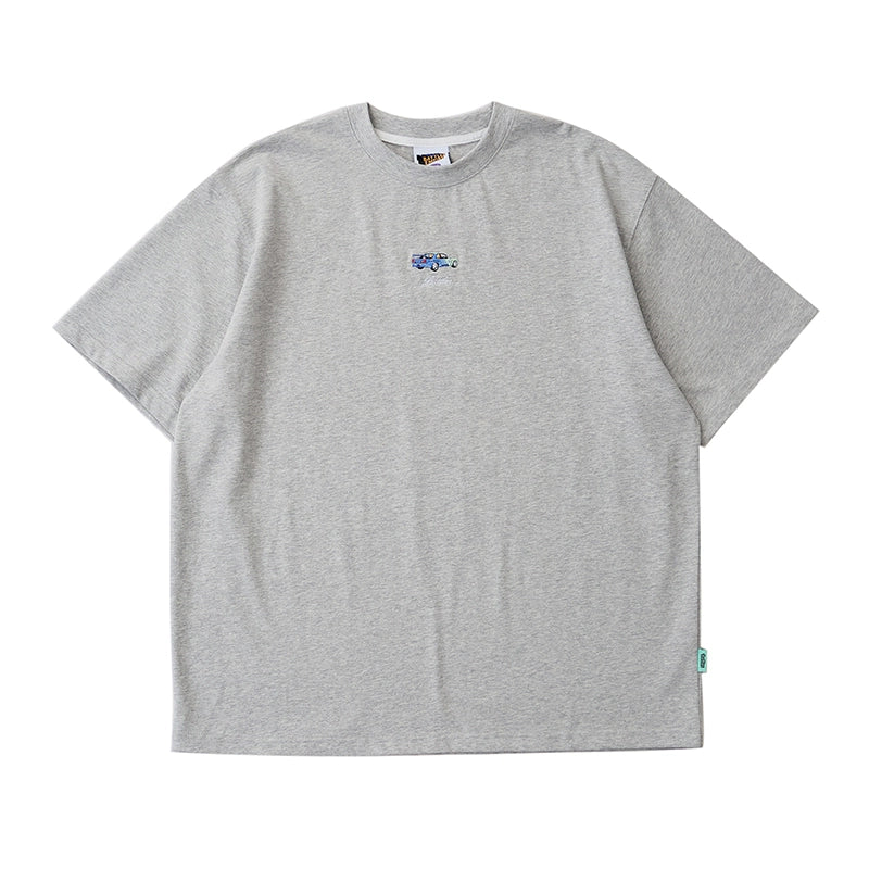Battles Medieval Car Embroidery Retro Tee