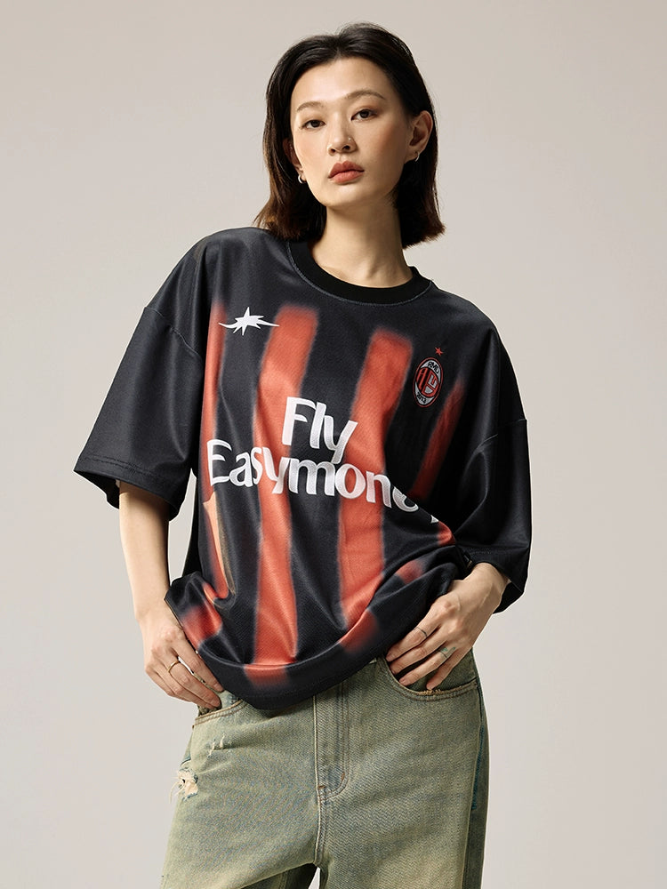 Remedy tide brand loose spray painting team tee