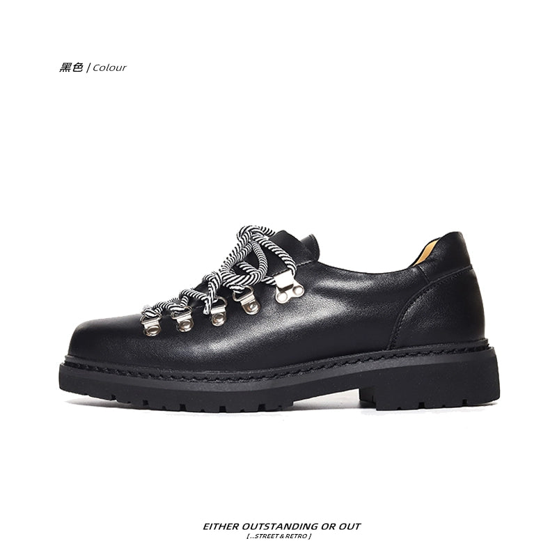 SHENLV STUDIO mountaineering derby shoes