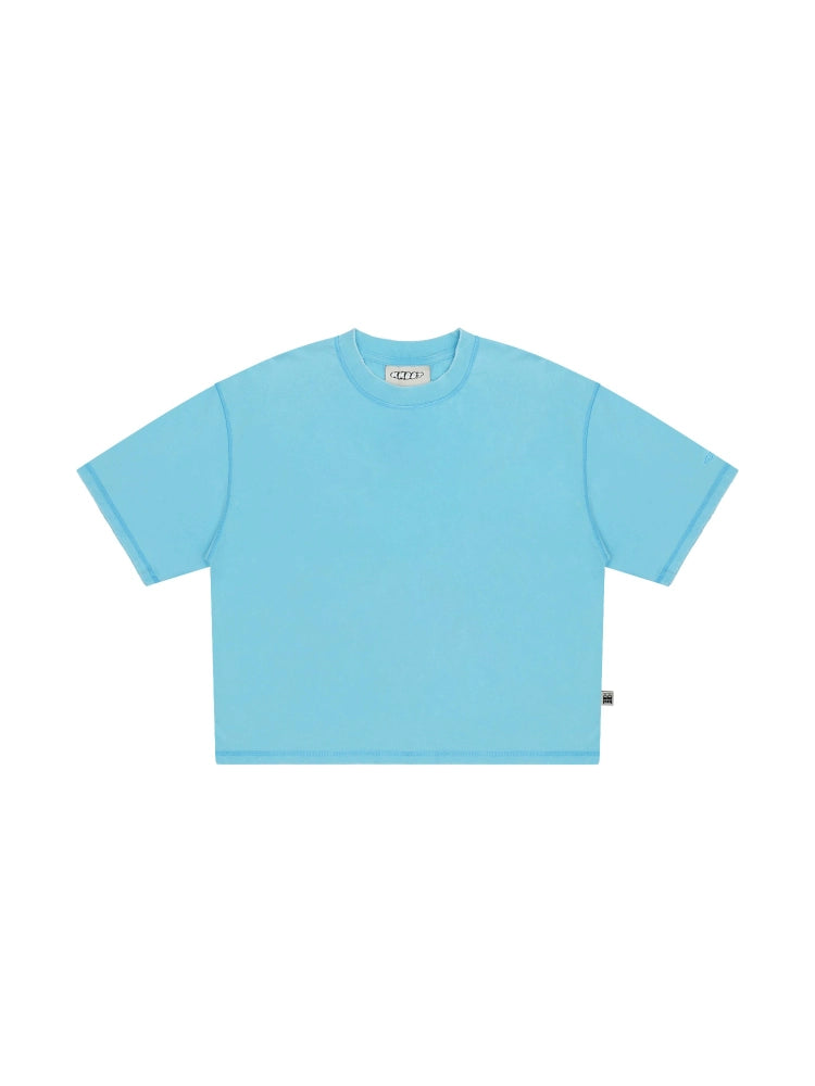 MMBBT Solid Color Worn Washed Old Tee