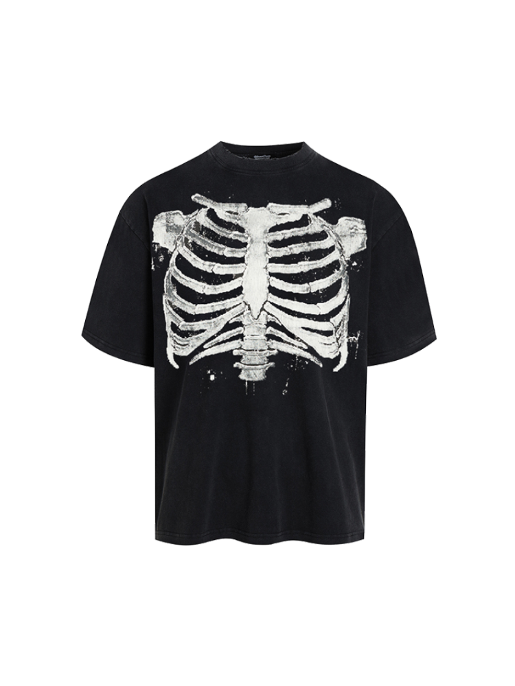 [KONOOT] 25ss (bone movement) 280g knitted cotton cool Boxy tee