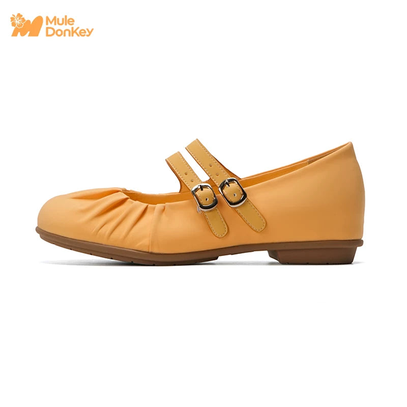 Donkey Flat-bottomed Shallow Mouth Soft-soled Shoes