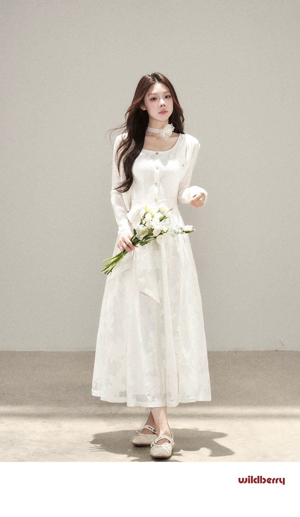 Wildberry Temperament Vest Dress