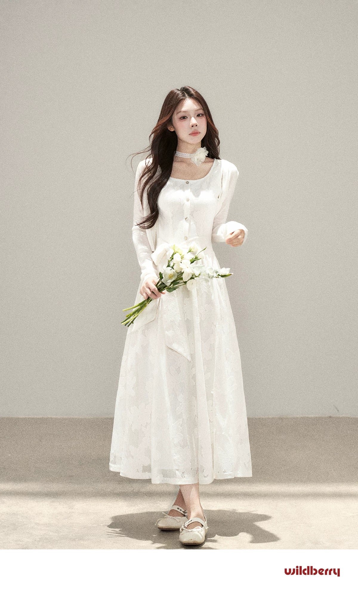 Wildberry Temperament Vest Dress