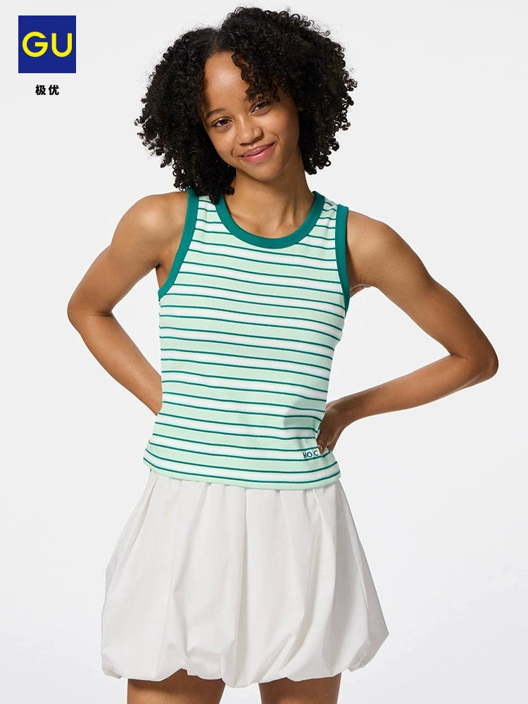 GU Striped Casual Vest