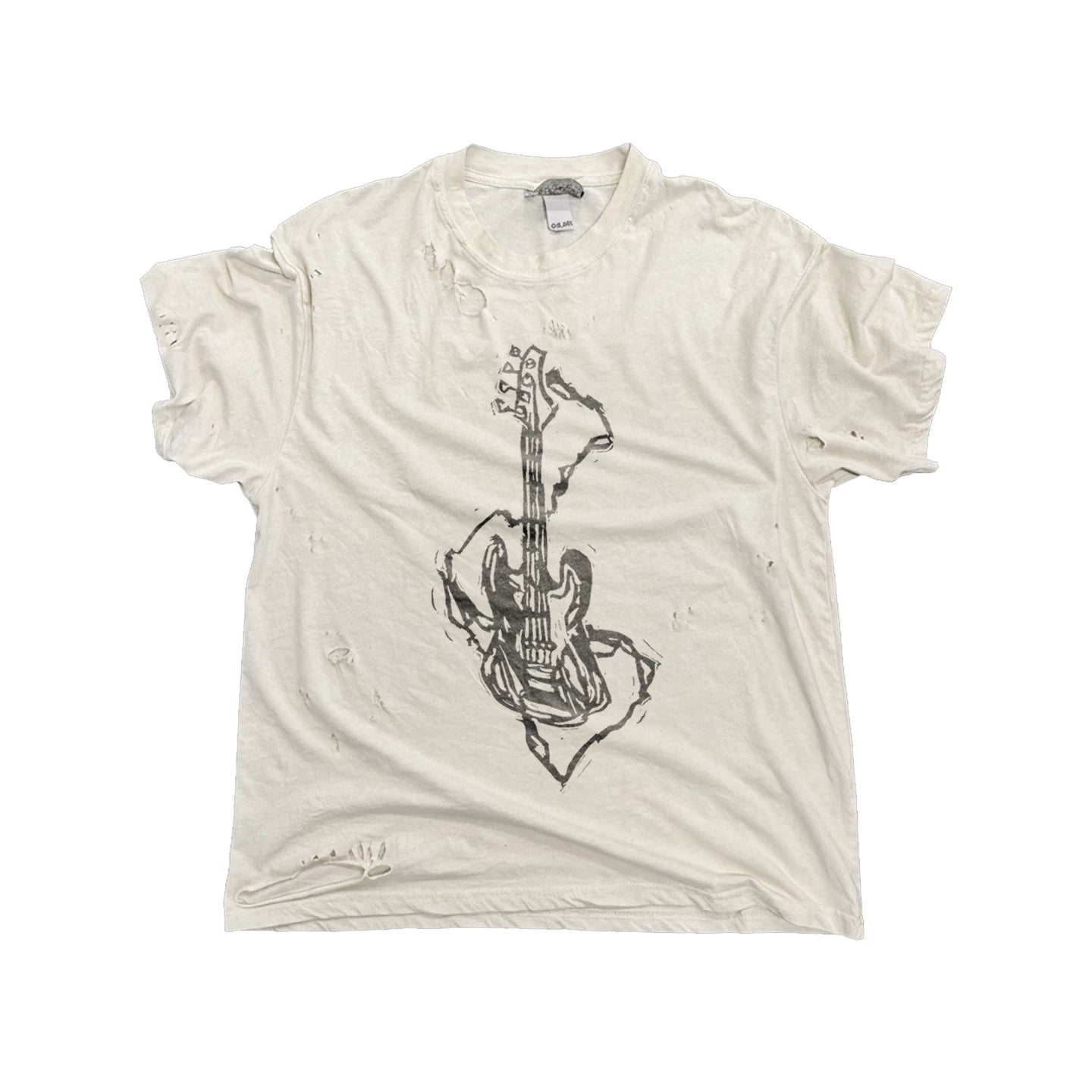 SHIBU Dark Irregular Hanging Dye Casual Tee