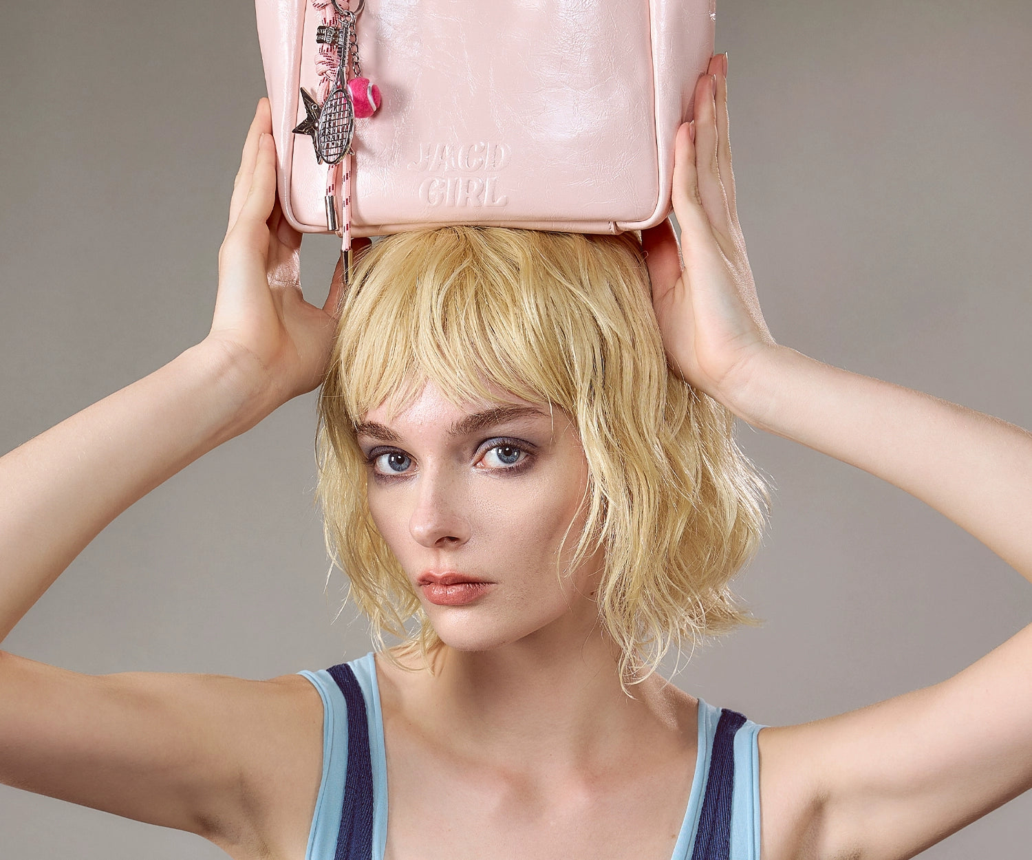 JACD Vegetable Basket Bucket Bag Messenger Bag