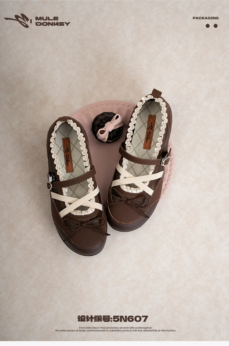 Donkey French Retro Shoes