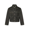 EME Vintage Lapel Denim Suit Jacket