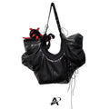Antiphase Punk Cloud Shape Large Capacity Underarm Bag