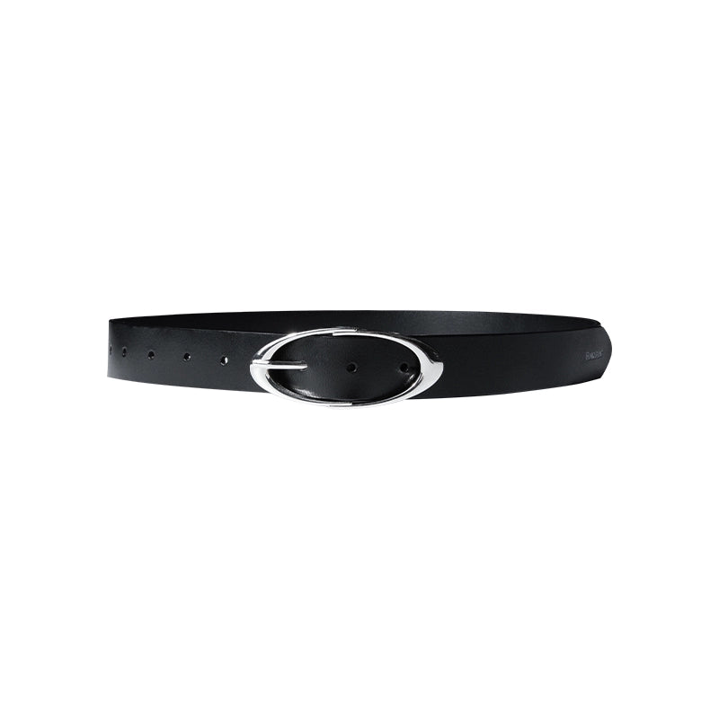 FUNKYFUN Simple and Versatile Metal Buckle Belt
