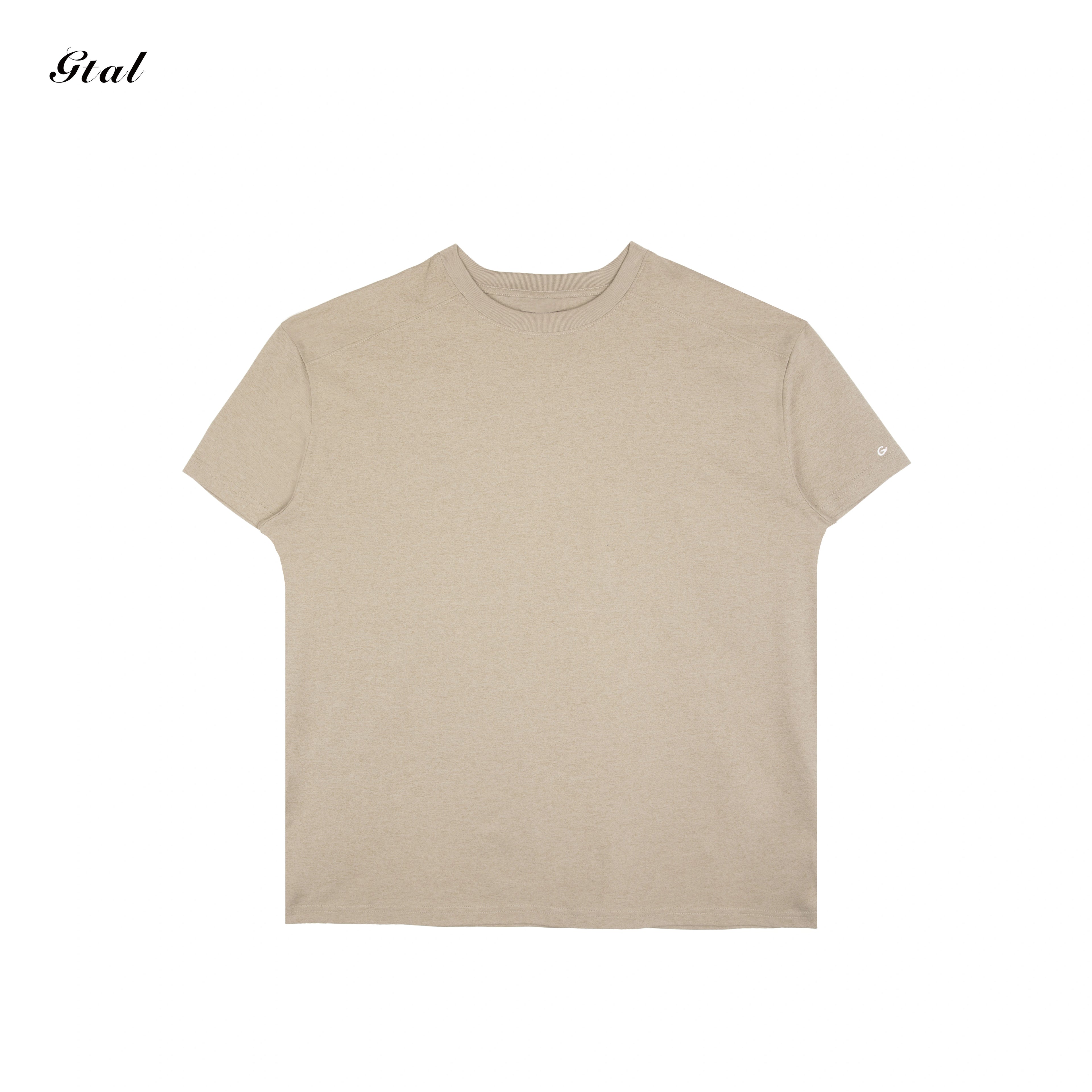GTAL Splicing Elastic Fiber Quick-drying Round Neck Tee